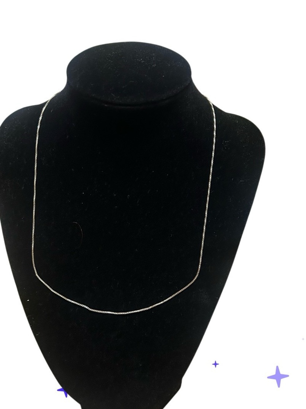 925 Sterling Silver Fine Rope Chain Necklace - Silver 1